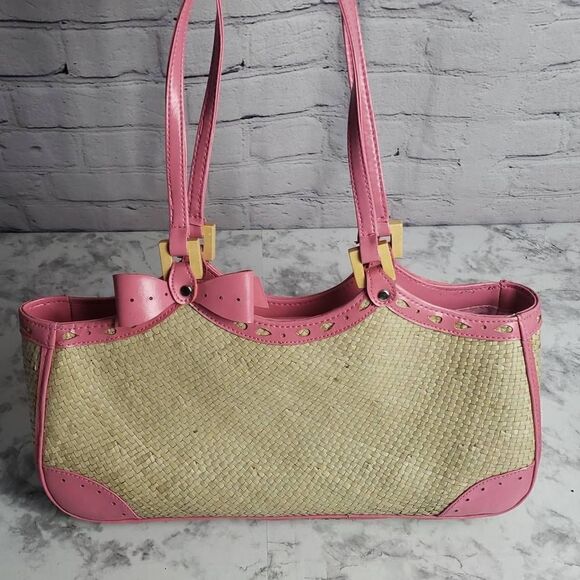 Pink Natural Fiber Bag - Picture 15 of 16